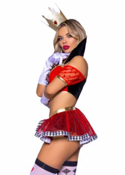 Leg Avenue Burning Hot Royal Queen Of Hearts Costume 11 Leg Avenue Burning Hot Royal Queen Of Hearts Costume -Halloween Fans Shop burning hot royal queen costume 87138 03