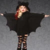 Childrens Size Halloween Gothic Cozy Bat Costume 1 Childrens Size Halloween Gothic Cozy Bat Costume -Halloween Fans Shop c49100 kids cozy bat costume