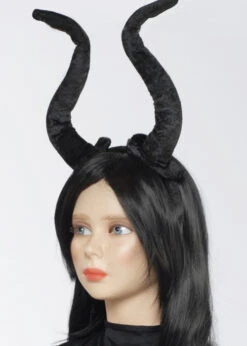 Kids Maleficent Style Horns On Headband