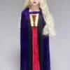 Kids Hocus Pocus Sarah Style Witch Costume With Cape -Halloween Fans Shop childrens sarah hocus pocus costume