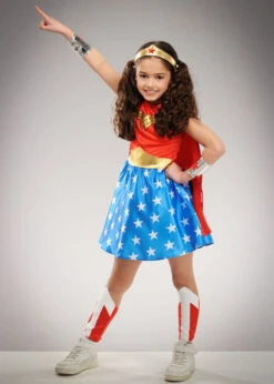 Childrens Classic Wonder Woman Costume -Halloween Fans Shop childrens wonder woman costume 9906200 02