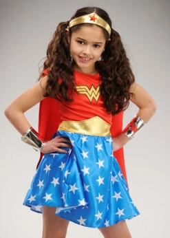 Childrens Classic Wonder Woman Costume -Halloween Fans Shop childrens wonder woman costume 9906200 03