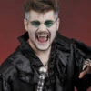 Gothic Vampire Green Dracula Glasses 1 Gothic Vampire Green Dracula Glasses -Halloween Fans Shop count dracula round green glasses
