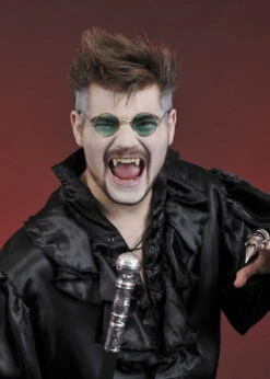Gothic Vampire Green Dracula Glasses