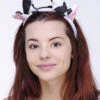 Cute Cow Ears And Horns On Headband 1 Cute Cow Ears And Horns On Headband -Halloween Fans Shop cow ears 52353
