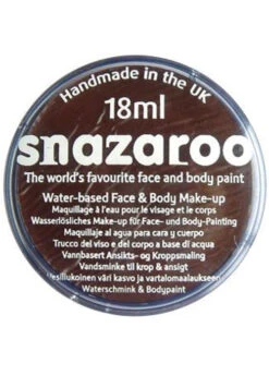 Dark Brown Werewolf Face Paint