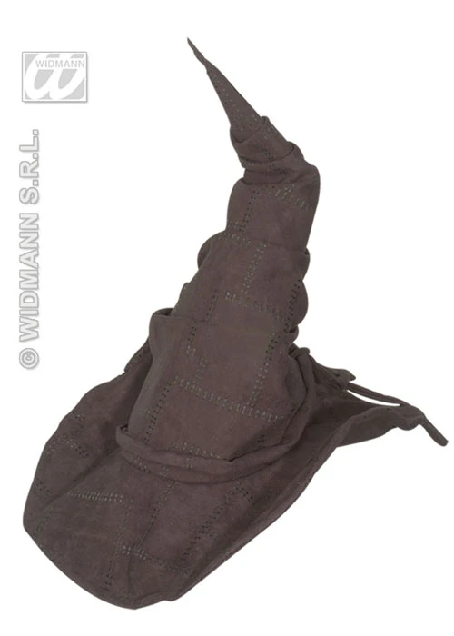 Deluxe Suede Look Black Wizard Hat 3 Deluxe Suede Look Black Wizard Hat