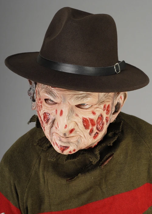 Deluxe Freddie Style Brown Fedora Hat 3 Deluxe Freddie Style Brown Fedora Hat