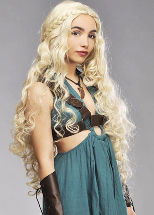Womens Mother Of Dragons Style Blonde Daenerys Wig 4 Womens Mother Of Dragons Style Blonde Daenerys Wig - Image 2
