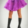 Womens Deluxe Gothic Purple Full Petticoat 1 Womens Deluxe Gothic Purple Full Petticoat -Halloween Fans Shop deluxe purple tutu underskirt 8990