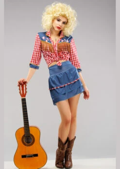Womens Dolly Parton Wild West Cowgirl Costume 11 Womens Dolly Parton Wild West Cowgirl Costume -Halloween Fans Shop dolly parton costume 04