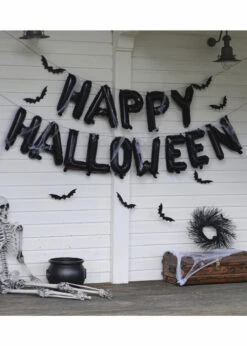 Happy Halloween Balloon Bunting Decorating Kit