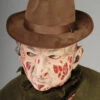 Adult Mens Freddy Krueger Style Brown Fedora Hat -Halloween Fans Shop freddy krueger fedora hat wicked