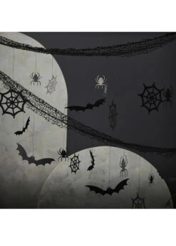 Gothic Halloween Party Backdrop Decorating Kit
