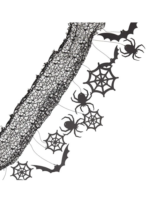 Gothic Halloween Party Backdrop Decorating Kit 4 Gothic Halloween Party Backdrop Decorating Kit - Image 2