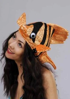 Funny Tropical Fish Hat Assorted Colour 7 Funny Tropical Fish Hat Assorted Colour -Halloween Fans Shop funny fish hat 02