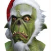 Deluxe The Grinch Style Christmas Monster Mask 1 Deluxe The Grinch Style Christmas Monster Mask -Halloween Fans Shop gh 26128rs