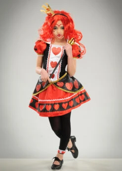 Childrens Size Queen Of Hearts Costume