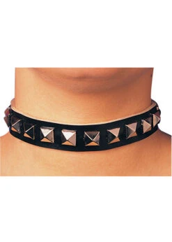 Halloween Gothic Studded Choker -Halloween Fans Shop gothic studded choker 01