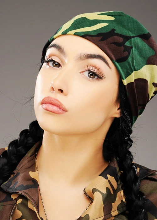 Green Camouflague Army Bandana 4 Green Camouflague Army Bandana - Image 2