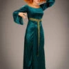 Womens Hocus Pocus Winifred Green Witch Costume 1 Womens Hocus Pocus Winifred Green Witch Costume -Halloween Fans Shop green velvet hocus pocus dress