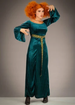 Womens Hocus Pocus Winifred Green Witch Costume