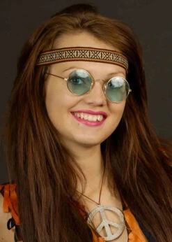 Green 70s Hippy John Lennon Glasses