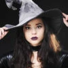 Adult Size Halloween Grey Witch Or Wizard Hat 1 Adult Size Halloween Grey Witch Or Wizard Hat -Halloween Fans Shop grey zelda witch hat
