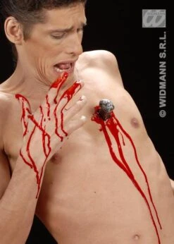 Gruesome Spike Wound Fake Scar