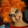 Adult Halloween Orange Chucky Wig 2 Adult Halloween Orange Chucky Wig -Halloween Fans Shop halloween orange chucky wig