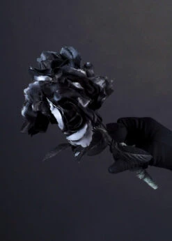 Halloween Party Gothic Black Roses 5 Halloween Party Gothic Black Roses -Halloween Fans Shop halloween party black roses 01