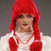 Halloween Annabelle Style Red Rag Doll Wig -Halloween Fans Shop halloween red rag doll wig 42233