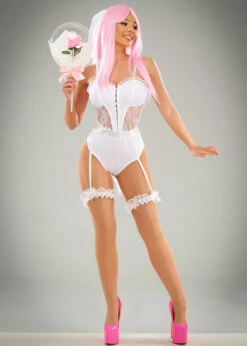 Womens Hen Party Short Bride To Be Costume 10 Womens Hen Party Short Bride To Be Costume -Halloween Fans Shop hen night bride costume 87129 03