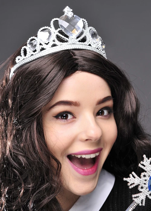 Fairy Princes Silver Heart Jewel Tiara 4 Fairy Princes Silver Heart Jewel Tiara - Image 2