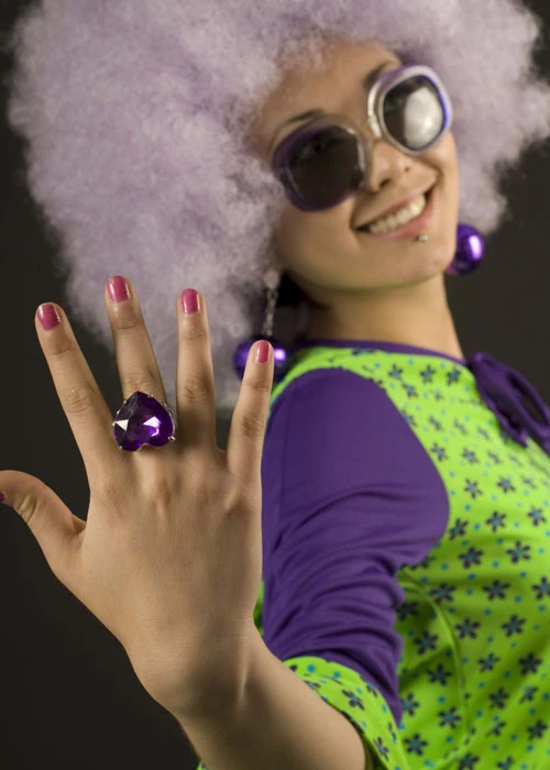 70s Fancy Dress Large Jewel Ring 3 70s Fancy Dress Large Jewel Ring