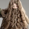 Kids Hagrid Style Brown Bushy Wig And Beard 2 Kids Hagrid Style Brown Bushy Wig And Beard -Halloween Fans Shop kids brown hagrid wig and beard