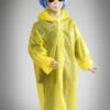 Kids Size Coraline Style Costume With Wig