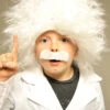 Kids Einstein Style Mad Scientist White Wig And Moustache -Halloween Fans Shop kids einstein wig and moustache