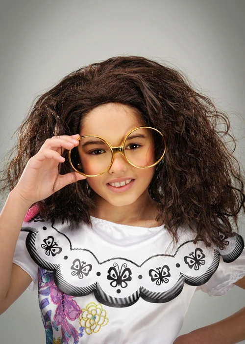 Childrens Encanto Mirabel Style Curly Wig 5 Childrens Encanto Mirabel Style Curly Wig - Image 3