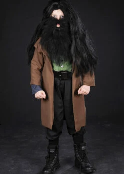 Kids Size Hagrid Style Fancy Dress Costume