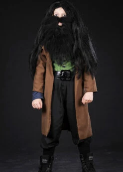 Kids Size Hagrid Style Fancy Dress Costume 7 Kids Size Hagrid Style Fancy Dress Costume -Halloween Fans Shop kids hagrid costume brown new 02