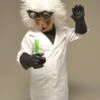 Childrens Size Mad Scientist Costume With Wig