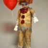 Childrens New Pennywise It Clown Style Costume With Wig 1 Childrens New Pennywise It Clown Style Costume With Wig -Halloween Fans Shop kids new style it clown costume