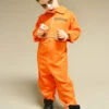 Childrens The Joker Style Orange Convict Costume -Halloween Fans Shop kids orange convict joker costume