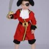 Boys Red Pirate Captain Costume -Halloween Fans Shop kids pirate captain costume