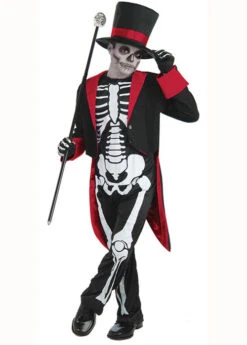 Kids Skeleton Mr Bone Jangles Costume