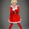 Girls The Grinch Style Red Cindy Lou Who Costume 2 Girls The Grinch Style Red Cindy Lou Who Costume -Halloween Fans Shop kids the grinch cindy lou costume st182