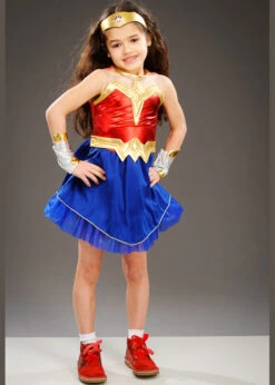 Childrens Size Batman V Superman Wonder Woman Costume
