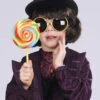 Kids Willy Wonka Style Accessory Kit 1 Kids Willy Wonka Style Accessory Kit -Halloween Fans Shop kids wonka set GOLD GLASSES