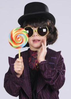 Kids Willy Wonka Style Accessory Kit